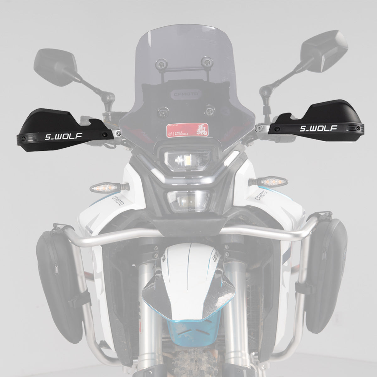 Juego de protectores de manos S-Wolf para CFMOTO 450MT — imagen 1