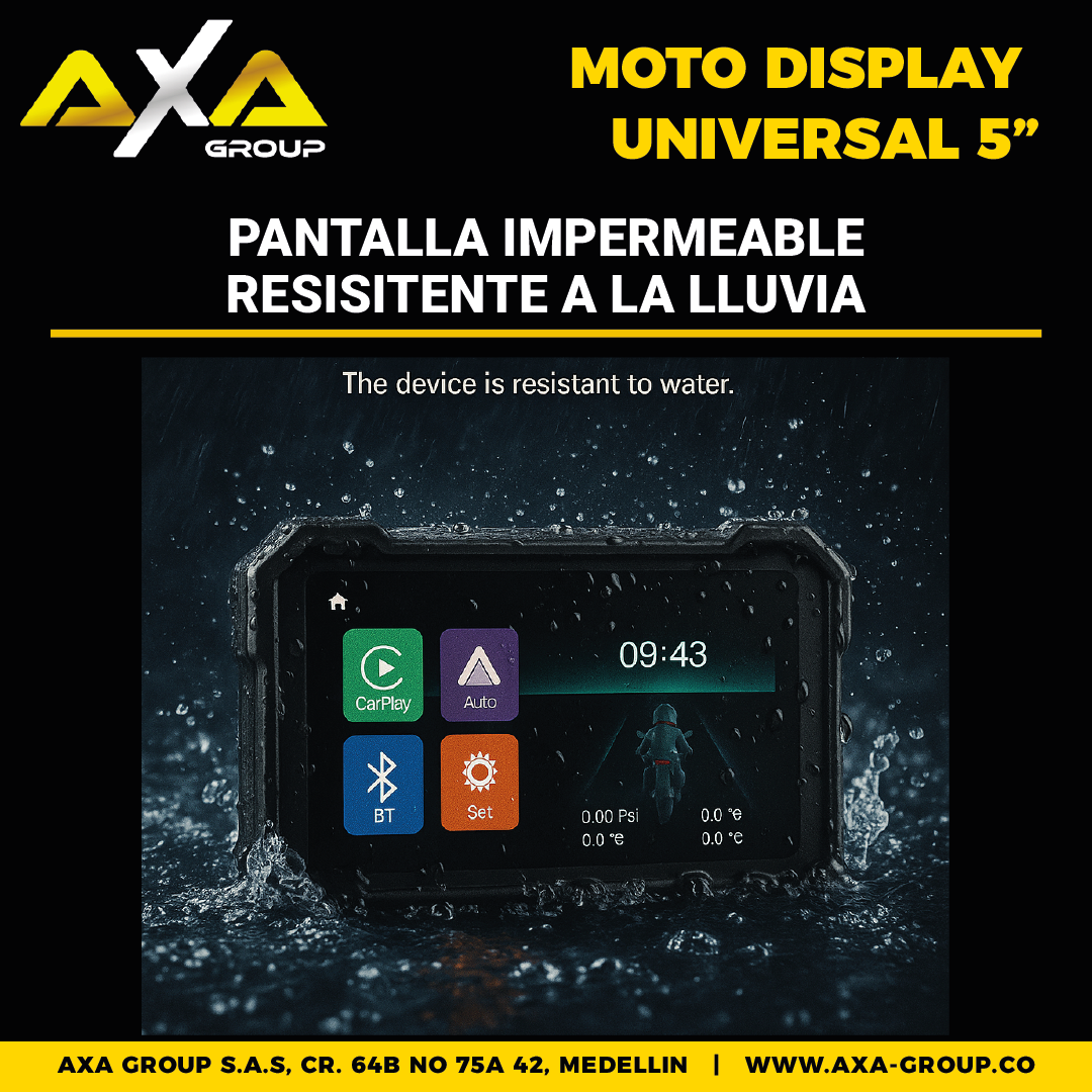 MOTO DISPLAY UNIVERSAL DE 5¨ - MXM