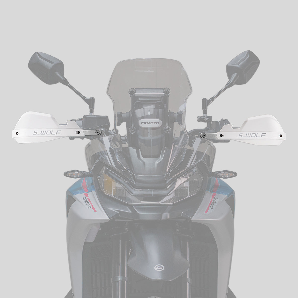S_Wolf protectores de manos para CFMOTO 800 MT-X — imagen 4