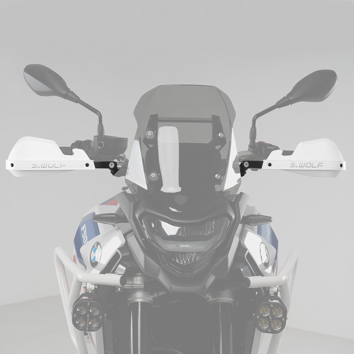 Juego de protectores de manos S-Wolf para BMW F900GS — imagen 2