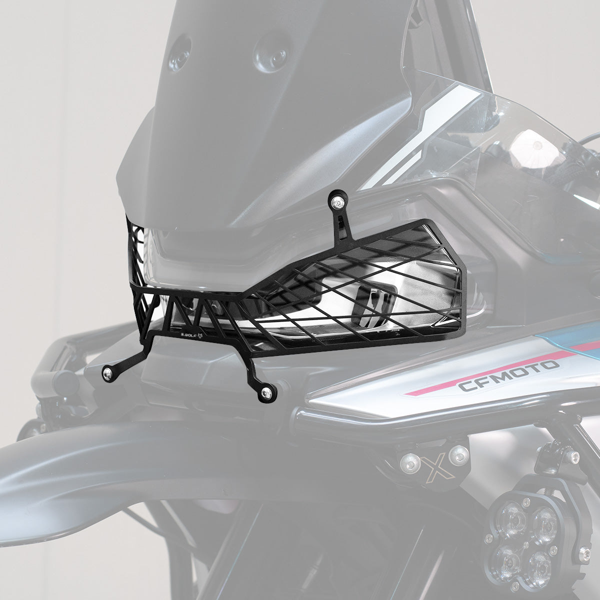 S_Wolf protector de faro para CFMOTO 800 MT-X — imagen 2