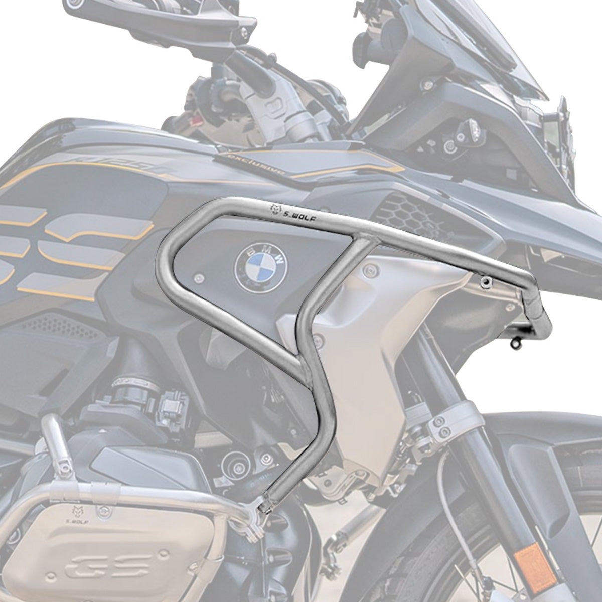S_Wolf defensas superiores para BMW R1250GS — imagen 3