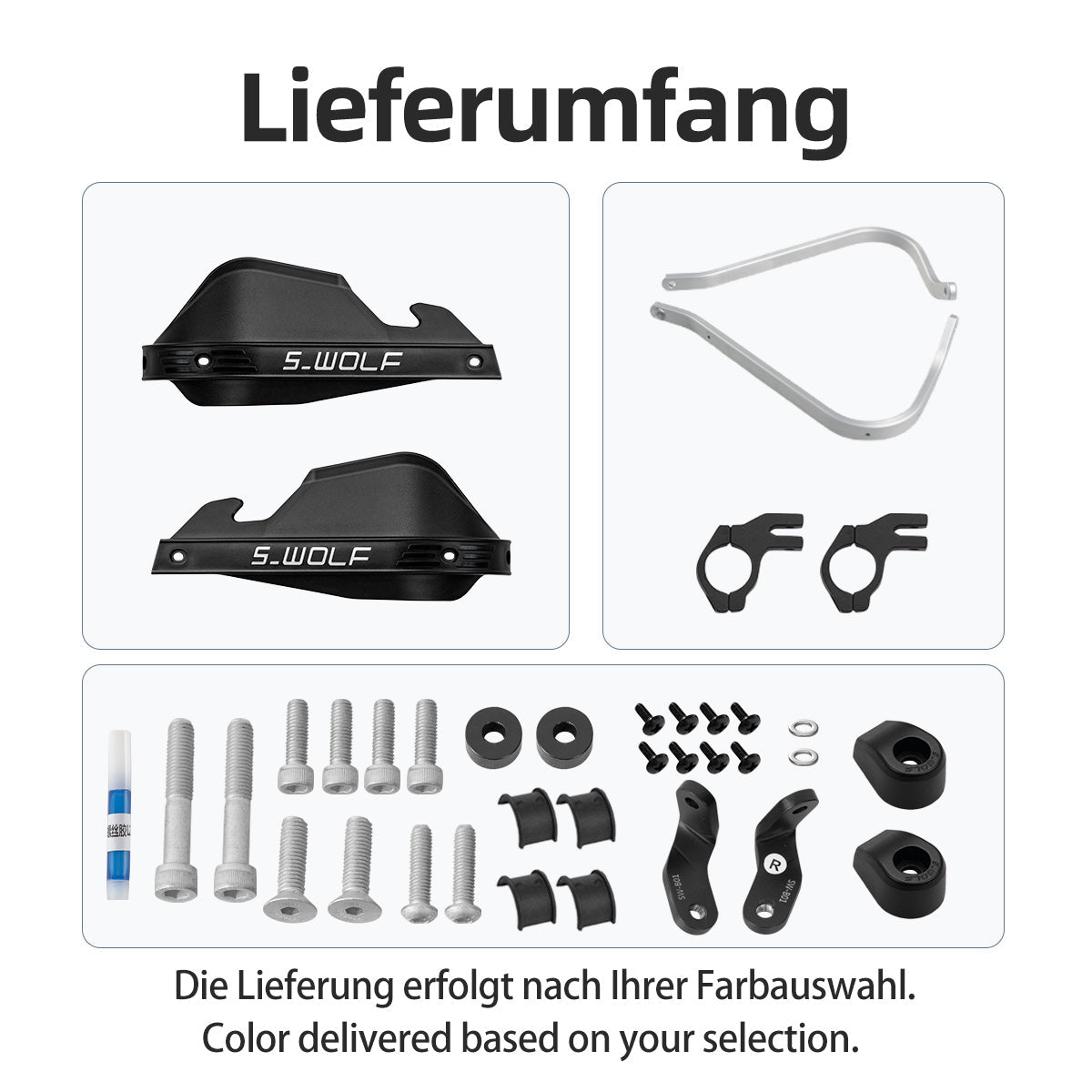 S_Wolf protectores de manos para BMW R1250GS — imagen 3