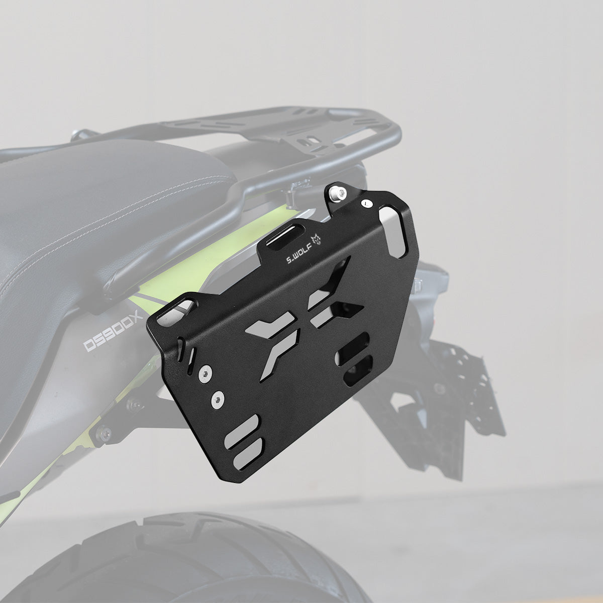 S_Wolf Parrilla trasera y extensiones laterales para VOGE DS900X — imagen 6