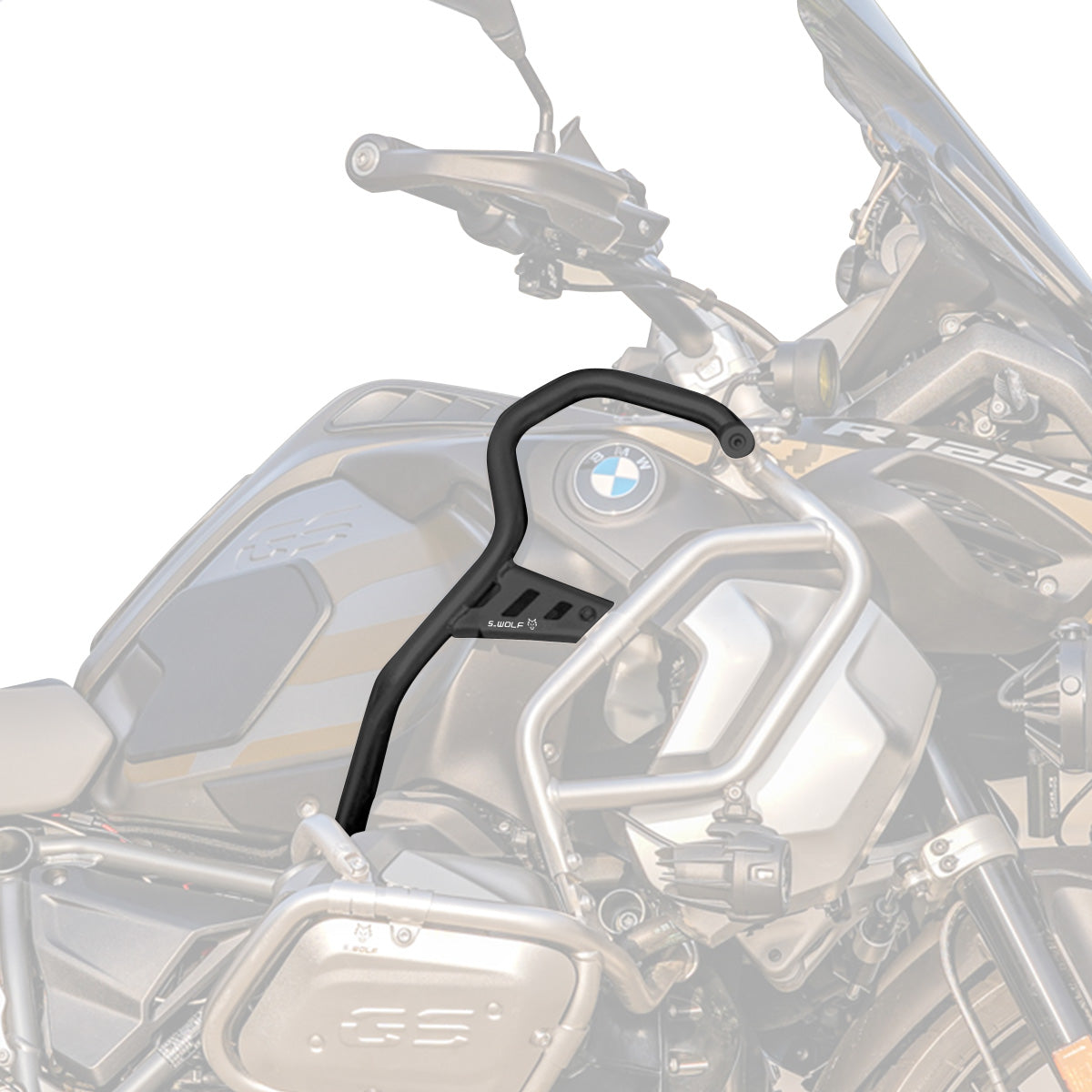 S_Wolf refuerzo de defensas superiores para BMW R1250GS / R1250GS Adventure — imagen 4