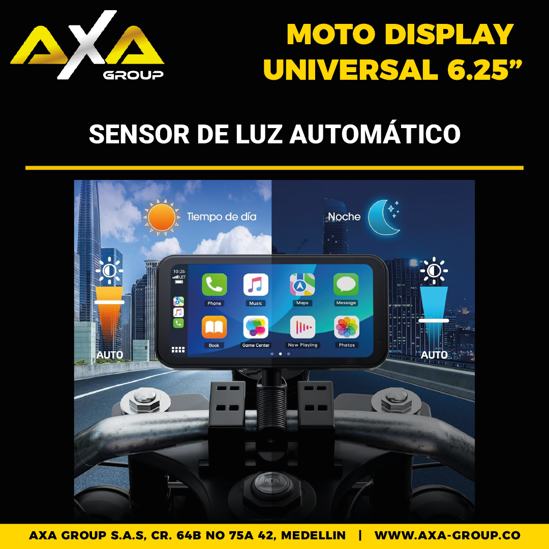 MOTO DISPLAY UNIVERSAL DE 6.25¨
