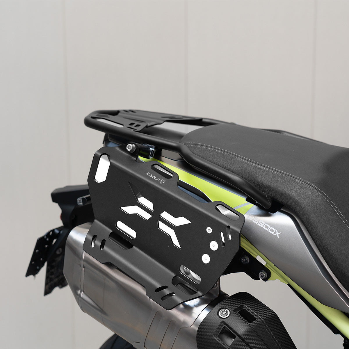 S_Wolf Parrilla trasera y extensiones laterales para VOGE DS900X — imagen 8