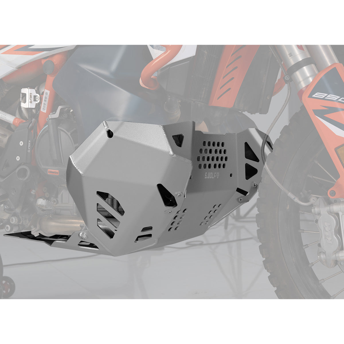 Protector de motor S-Wolf de 4 mm para KTM 790/890 ADV — imagen 5