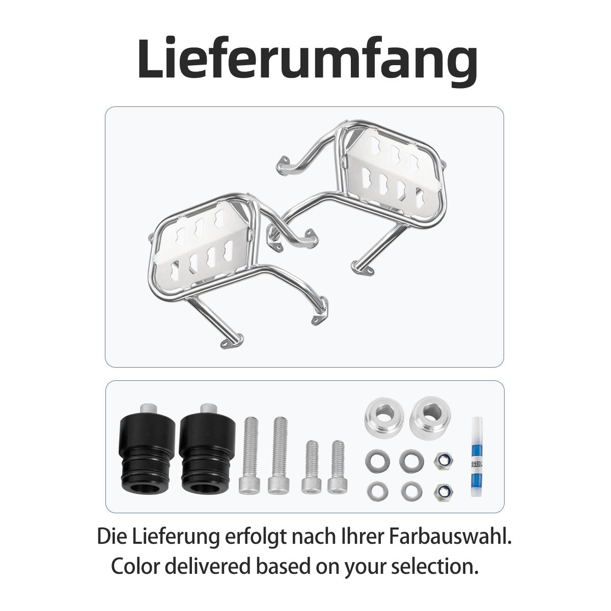 S_Wolf defensas inferiores Off-Road para BMW R1250GS / R1250GS Adventure — imagen 6
