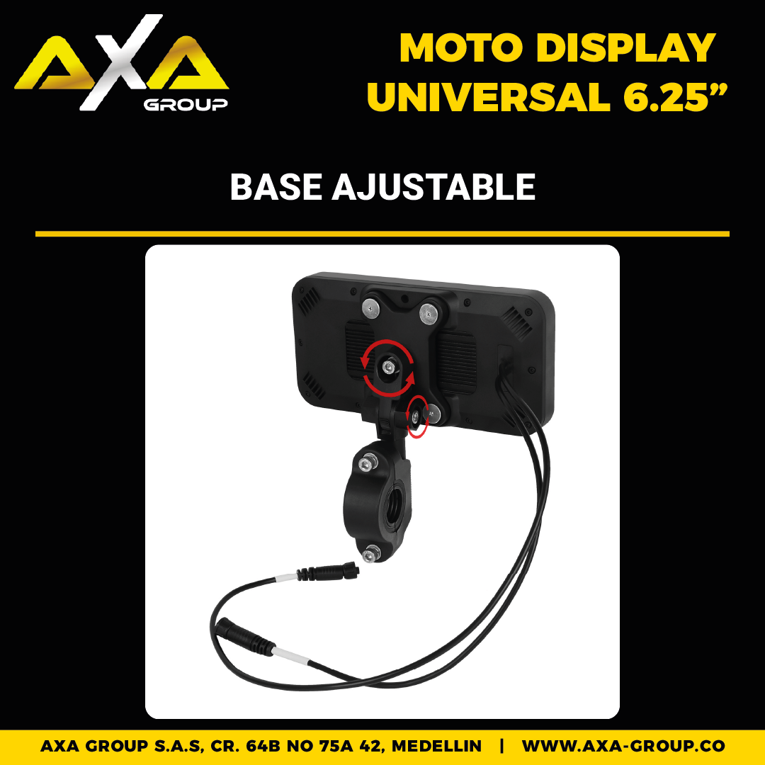 MOTO DISPLAY UNIVERSAL DE 6.25¨