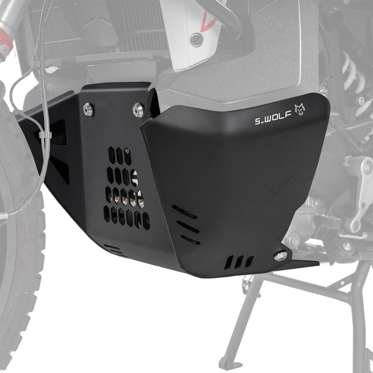 S_Wolf protector inferior de motor para CFMOTO 800 MT-X — imagen 8