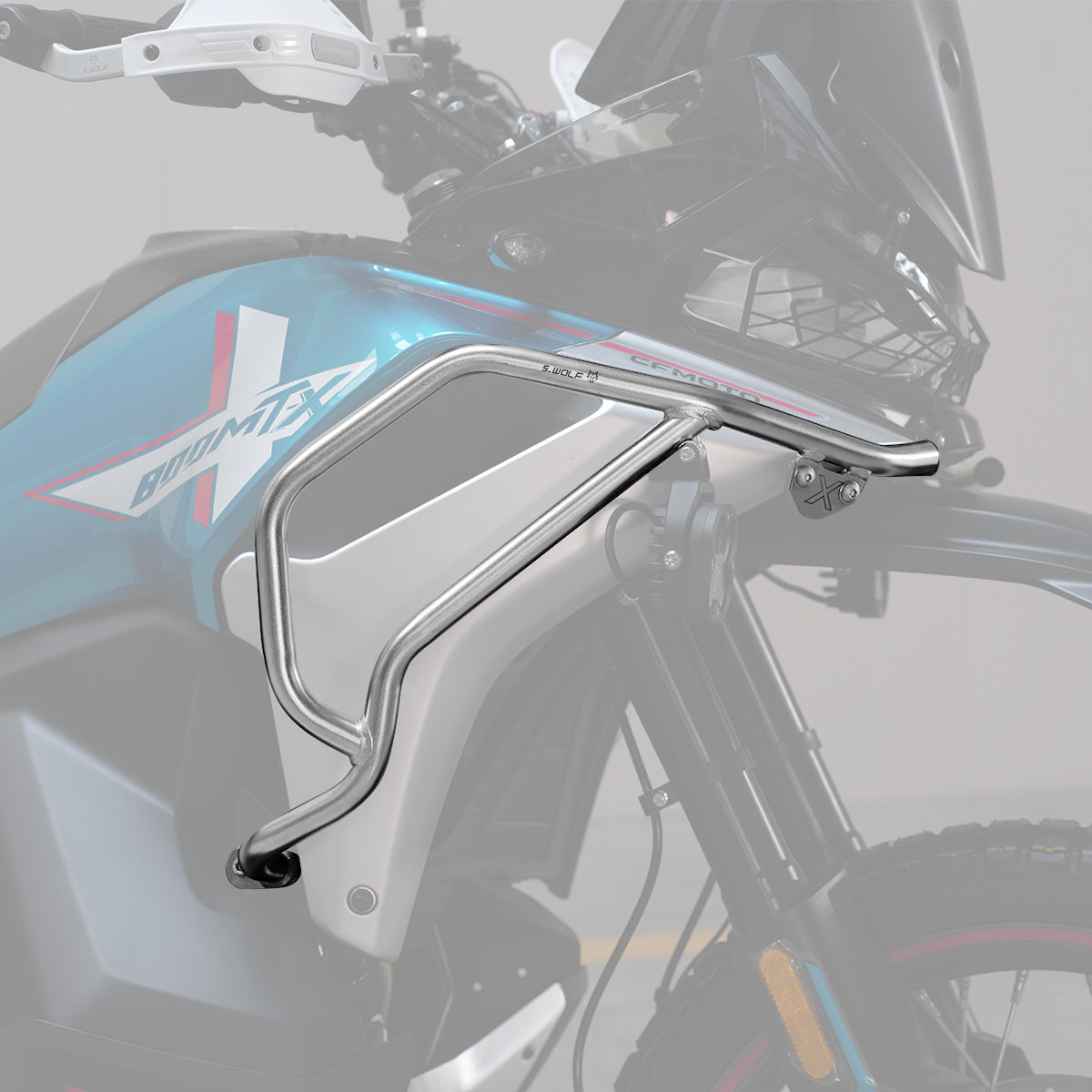 S_Wolf defensas superiores para CFMOTO 800 MT-X — imagen 9