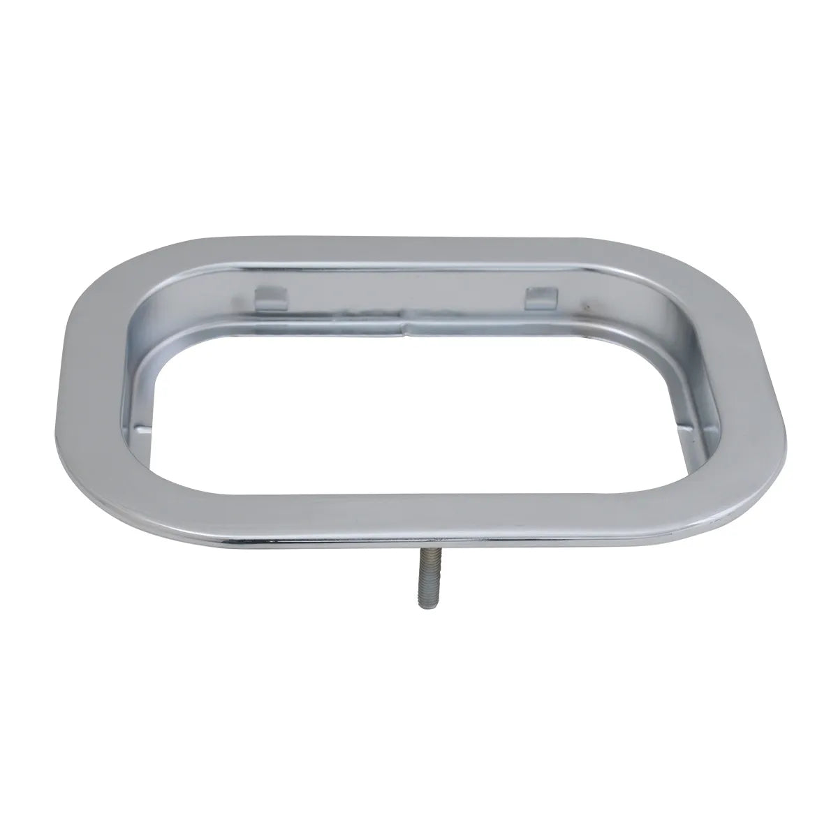 Aro de Fijación Rectangular en Acero Inoxidable para Lámparas – Incrustar