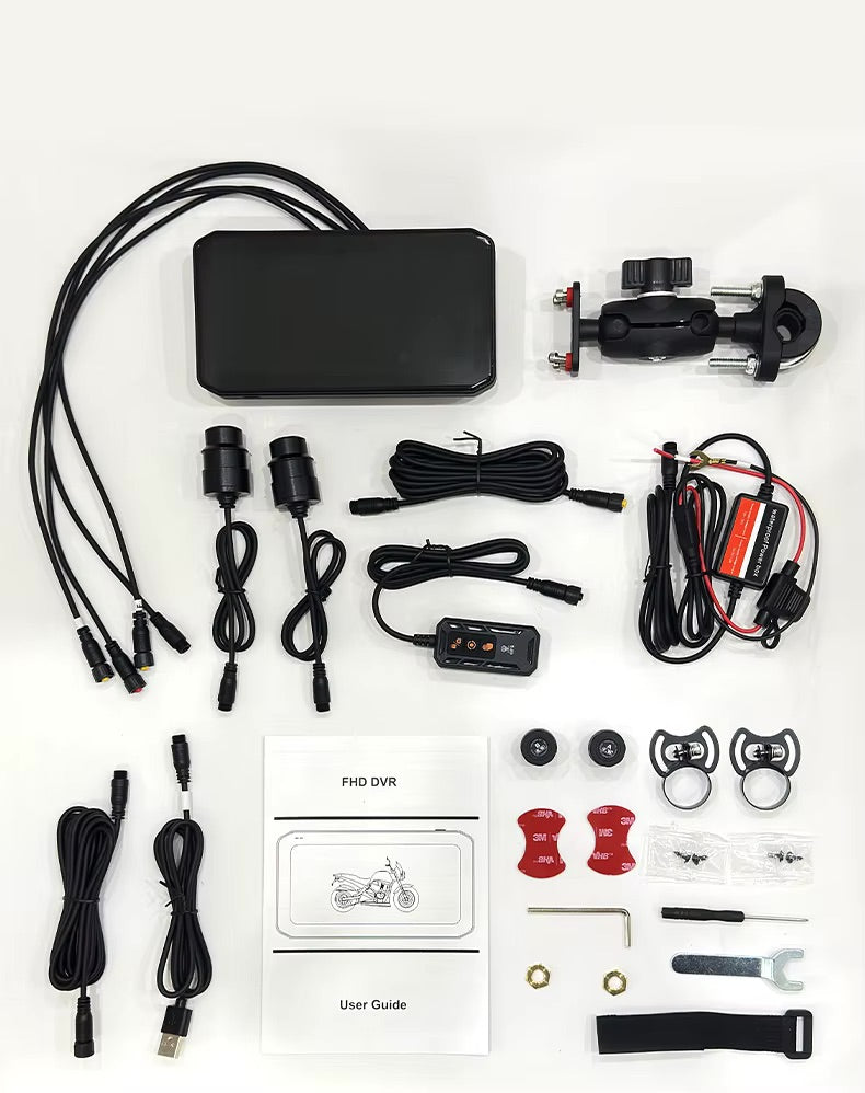 MOTO DISPLAY UNIVERSAL DE 6.25¨ ULTRA| Cámaras DVR 2K | TPMS | BSD