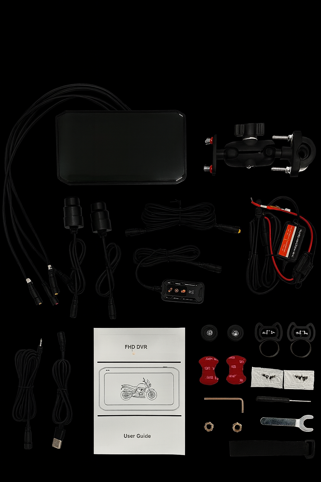 MOTO DISPLAY UNIVERSAL DE 6.25¨ ULTRA| Cámaras DVR 2K | TPMS | BSD