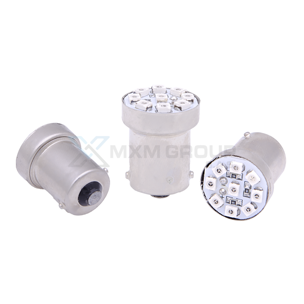 Bombillo LED - Base 67 (G18) - 9 LED SMD - VERDE