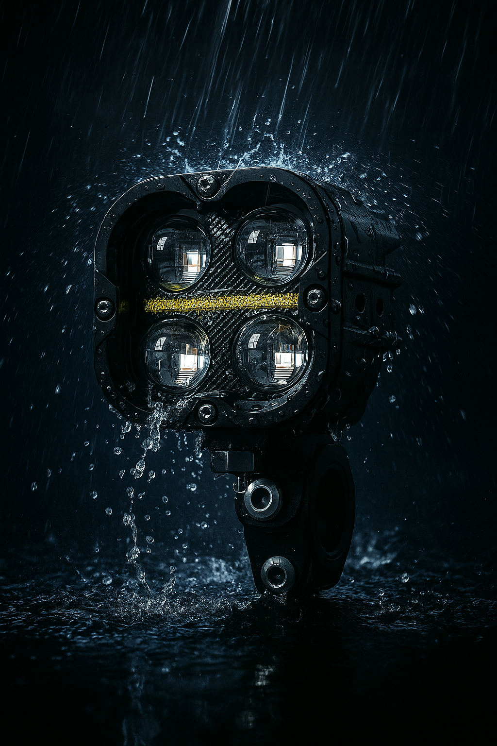 Exploradoras MAXIMA XP-3 SQ — Bi-focal con DRL ámbar y destello automático