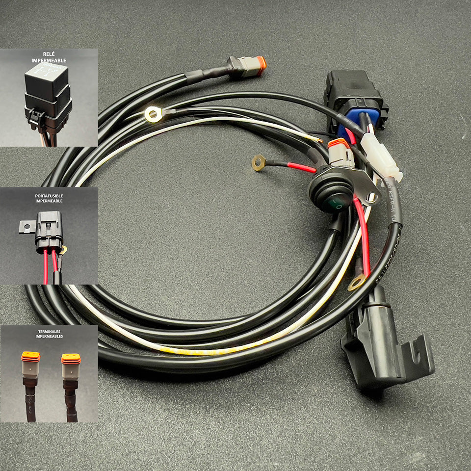 Arnés de Instalación Moto 120W