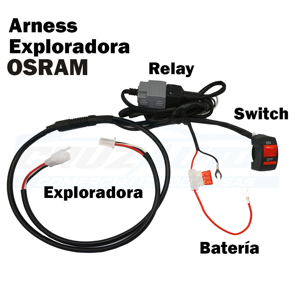 Arnés de Instalación Moto 3 PIN