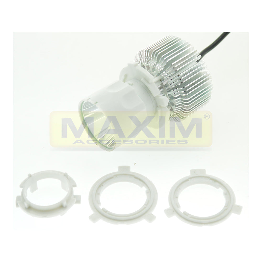 Bombillo LED Universal para Moto - 3 Bases (H4, BA20D, M5)