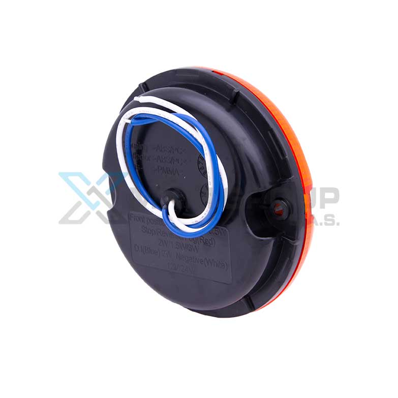 Lampara 95 mm | Perlada  | Sobreponer | 12/24 VDC