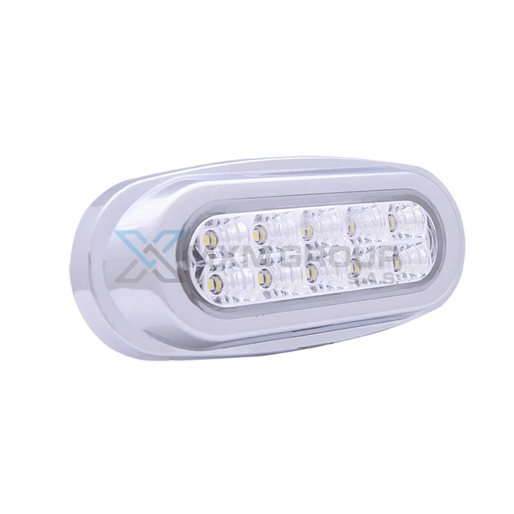 Lámpara LED 4" PERLADA - Sobreponer (Multivoltaje 10-30V)