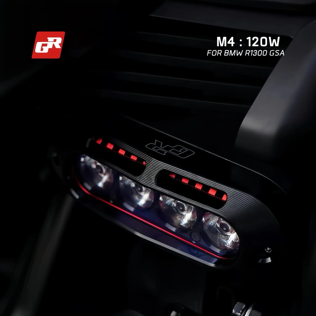 Exploradoras LED BMW R1300GS Adventure GR-M4 | Integración OEM Premium