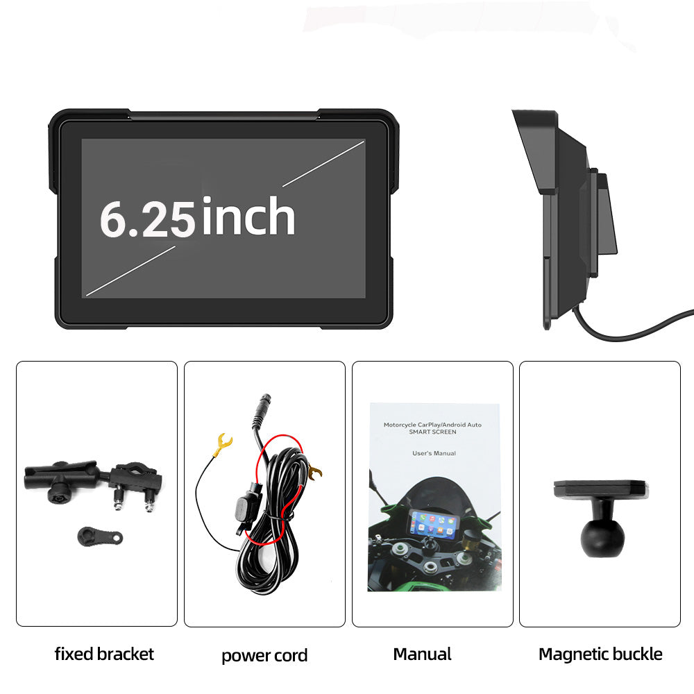MOTO DISPLAY UNIVERSAL DE 6.25¨ Quick Release / Quita Fácil
