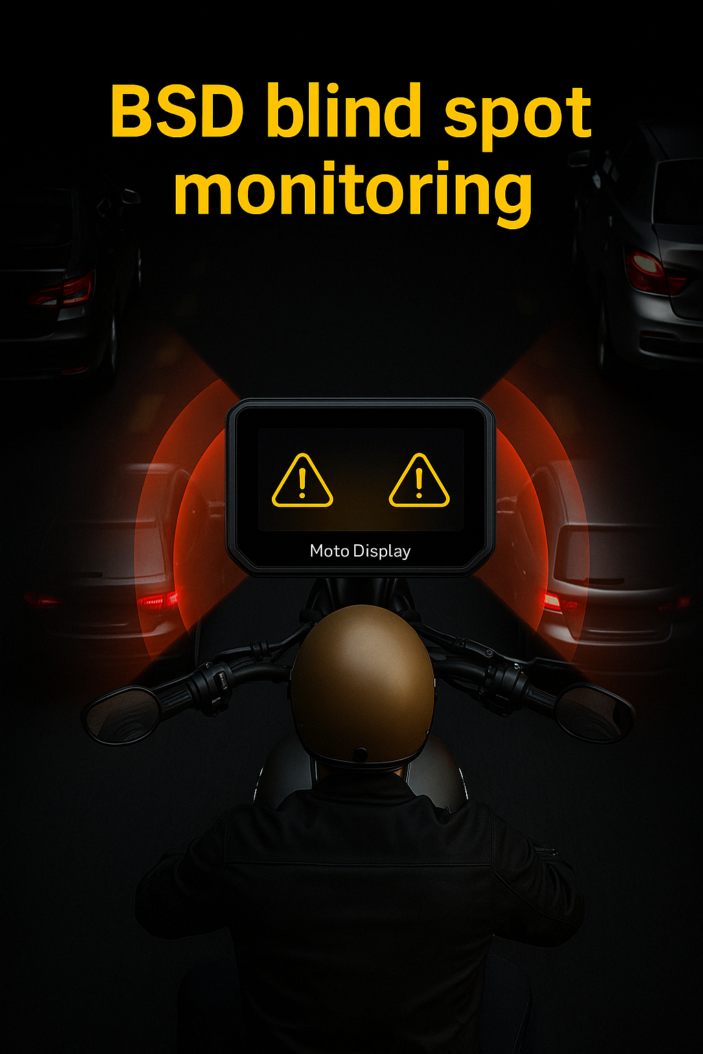 MOTO DISPLAY UNIVERSAL DE 6.25¨ ULTRA| Cámaras DVR 2K | TPMS | BSD