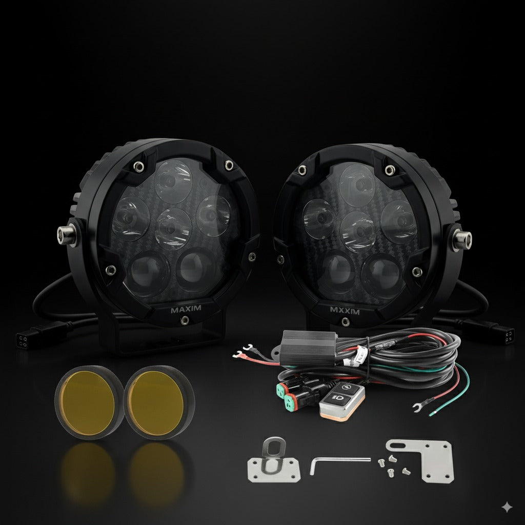 Exploradoras MAXIMA XP-3.5 — LED 3.5" con certificación DOT/ECE