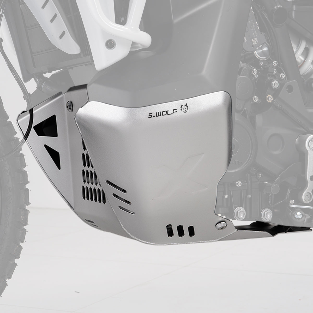 S_Wolf protector inferior de motor para CFMOTO 1000 MT-X — imagen 3