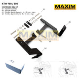 Soportes Exploradoras KTM 790-890