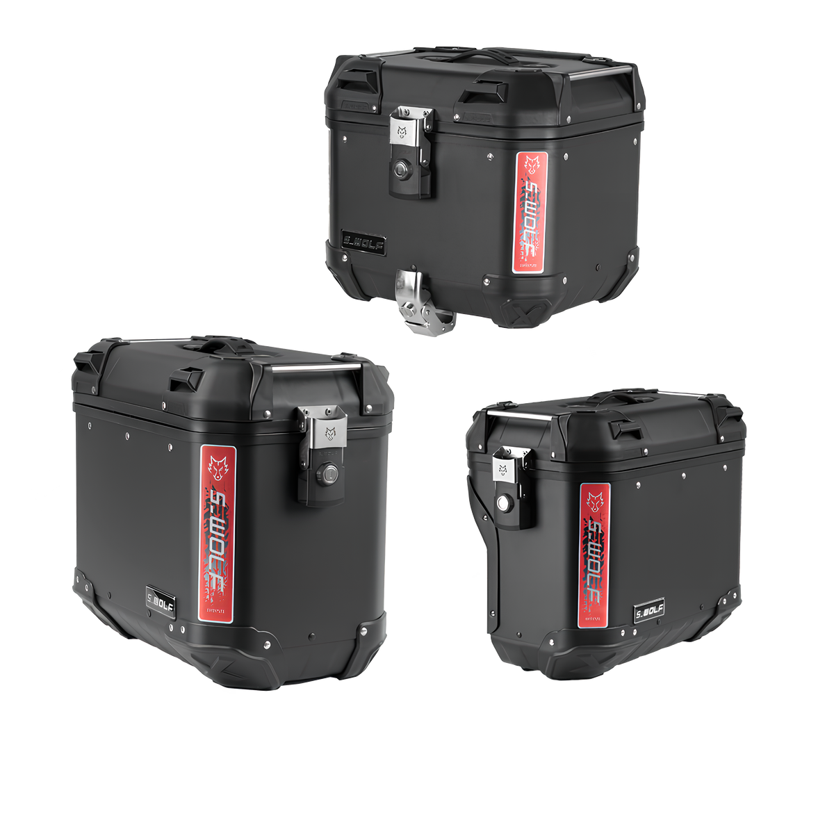 Maletas superior y laterales S-Wolf — imagen 1