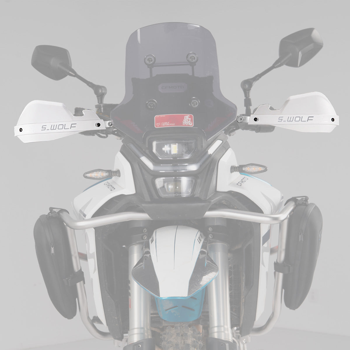 Juego de protectores de manos S-Wolf para CFMOTO 450MT — imagen 2