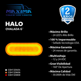 Lampara 6¨| HALO | Incrustar | 12/24 VDC