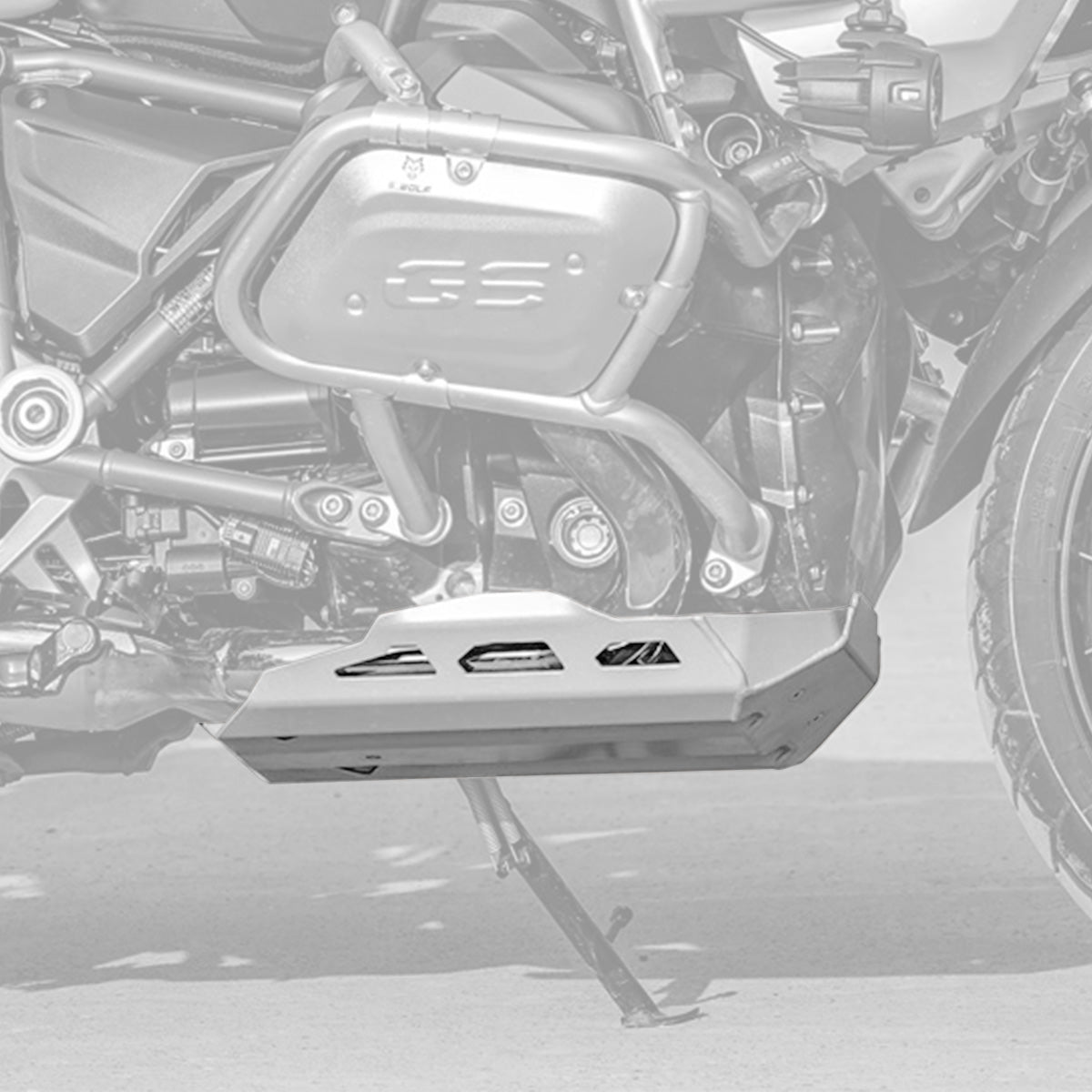 S_Wolf protector inferior de motor para BMW R1250GS / R1250GS Adventure — imagen 3