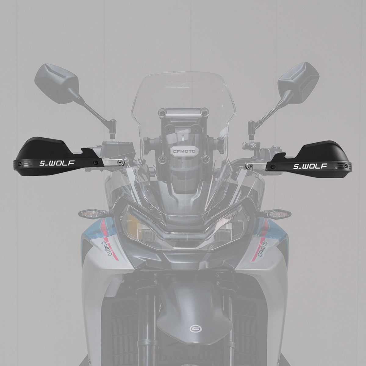S_Wolf protectores de manos para CFMOTO 800 MT-X — imagen 1