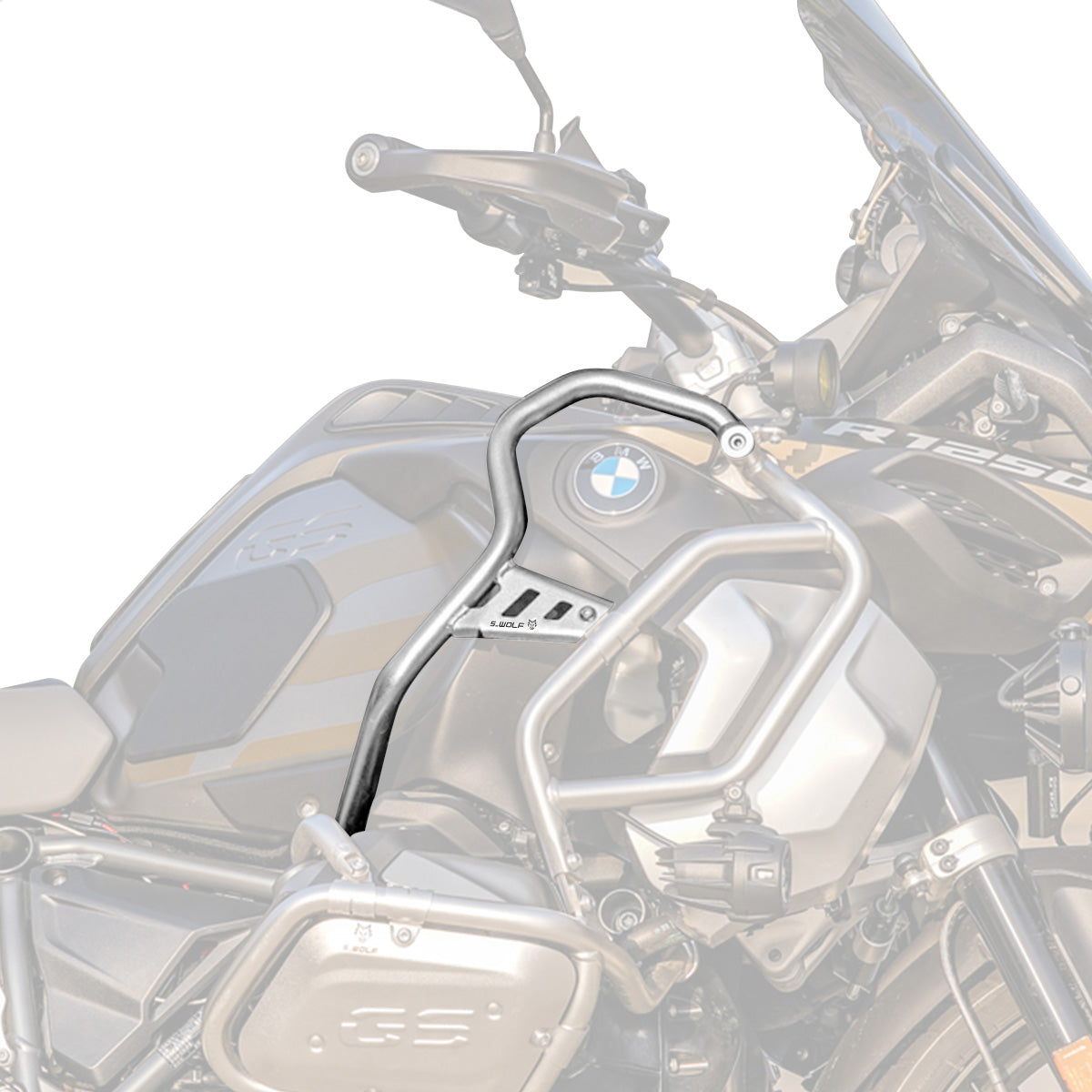 S_Wolf refuerzo de defensas superiores para BMW R1250GS / R1250GS Adventure — imagen 3