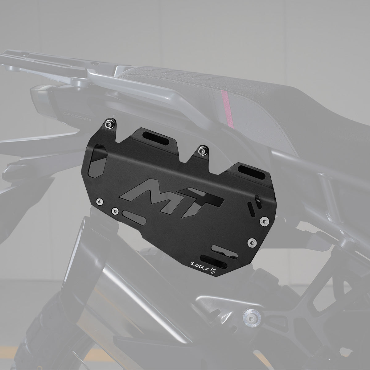 Paneles laterales de extensión S-Wolf para CFMOTO 450MT (2024 en adelante) — imagen 3