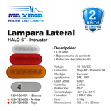 Lampara 6¨| HALO | Incrustar | 12/24 VDC