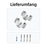 Elevadores de manillar S-Wolf de 25 mm para KOVE 625X — imagen 5
