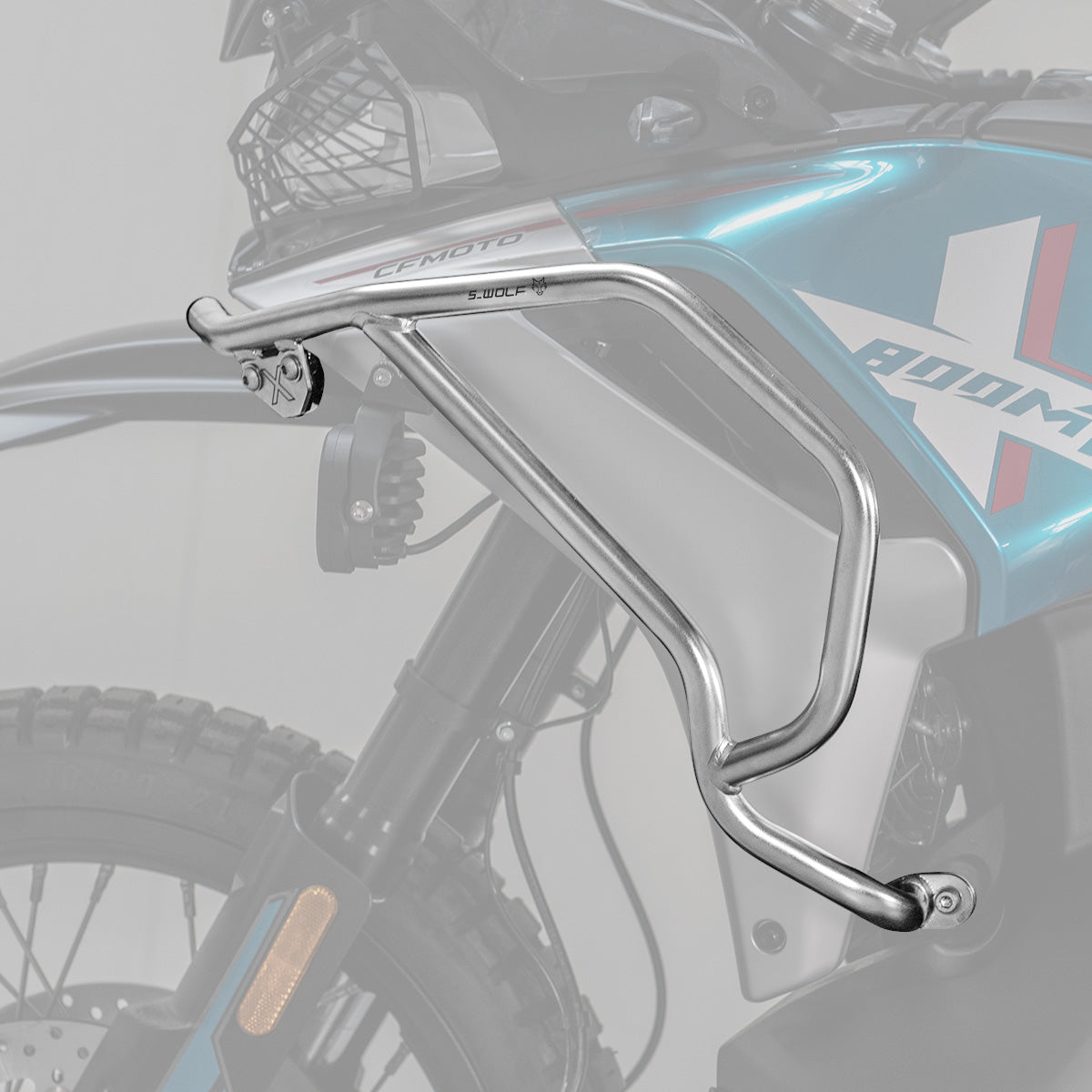 S_Wolf defensas superiores para CFMOTO 800 MT-X — imagen 4