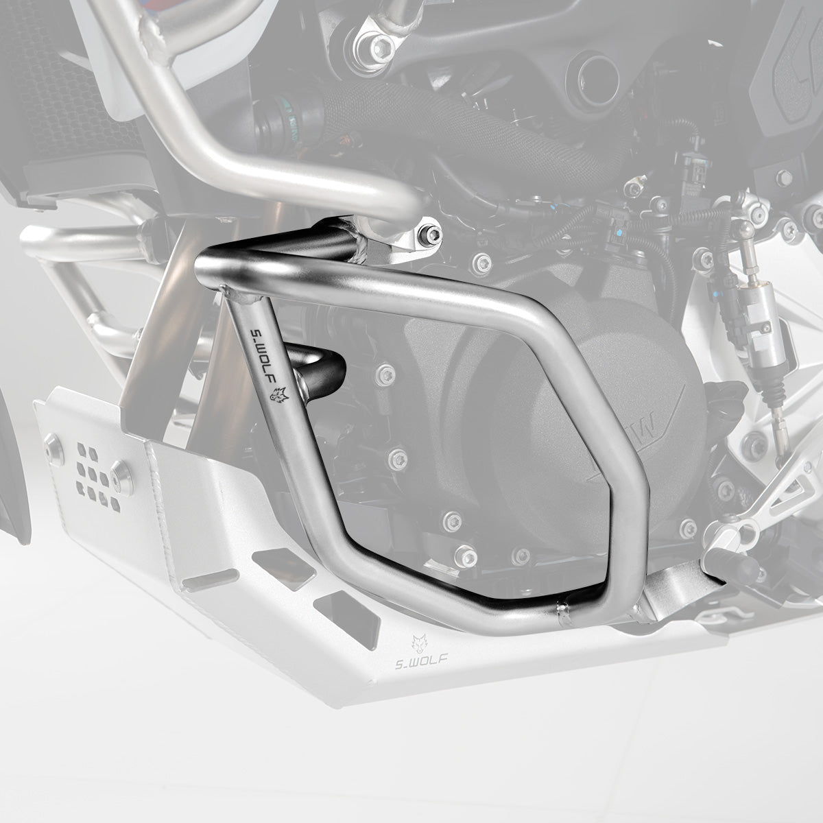 Defensa inferior S-Wolf para BMW F900GS (2025 en adelante) — imagen 4