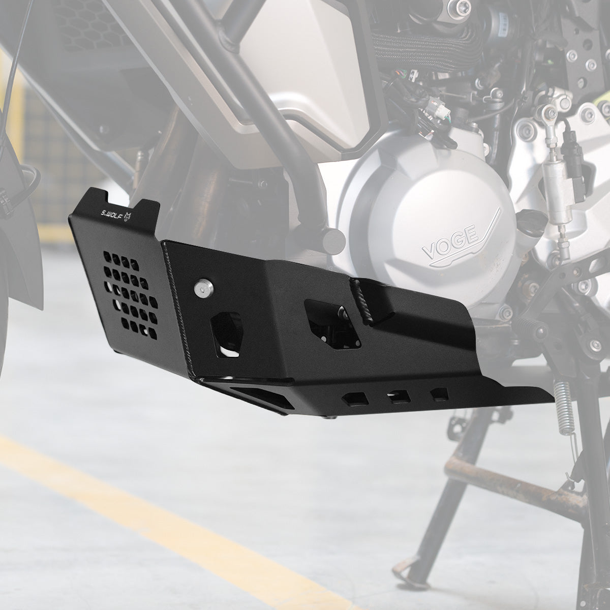S_Wolf protector inferior de motor para VOGE DS900X, compatible con defensas originales — imagen 5