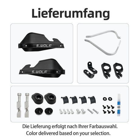 S_Wolf protectores de manos para CFMOTO 1000 MT-X — imagen 5