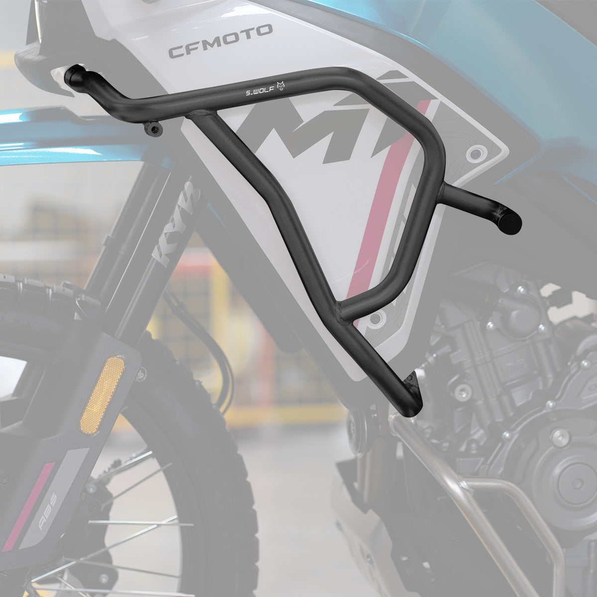Defensa superior S-Wolf para CFMOTO 450MT (2024 en adelante) — imagen 6