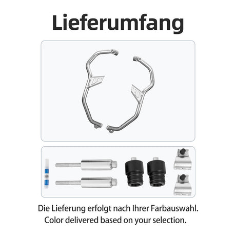 S_Wolf refuerzo de defensas superiores para BMW R1250GS / R1250GS Adventure — imagen 7