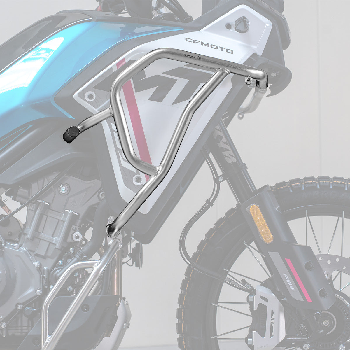 Defensa superior S-Wolf para CFMOTO 450MT (2024 en adelante) — imagen 8
