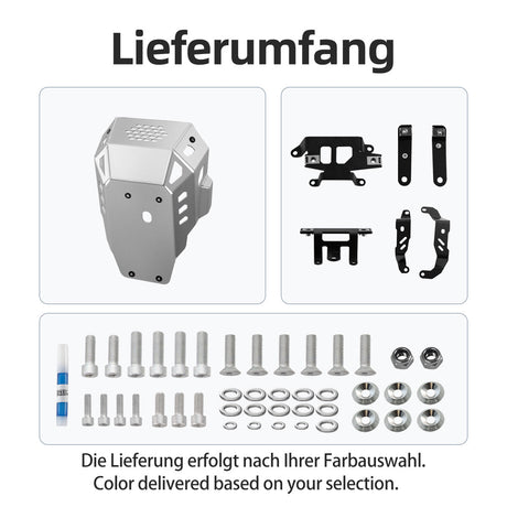 S_Wolf protector inferior de motor para VOGE DS900X, compatible con defensas originales — imagen 8
