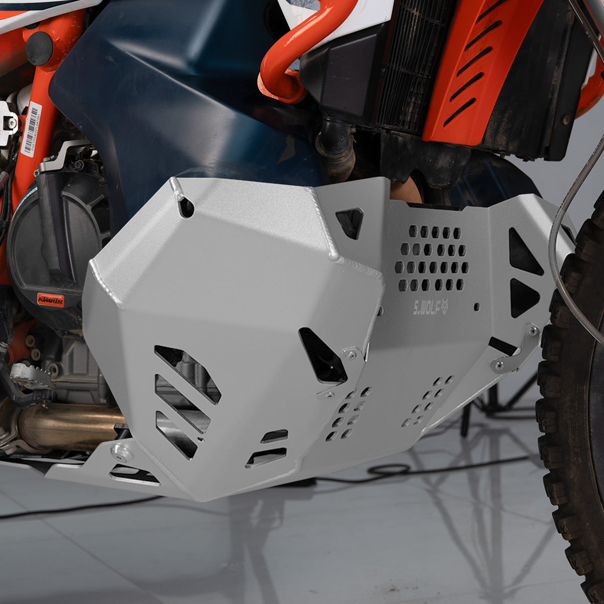 Protector de motor S-Wolf de 4 mm para KTM 790/890 ADV — imagen 9